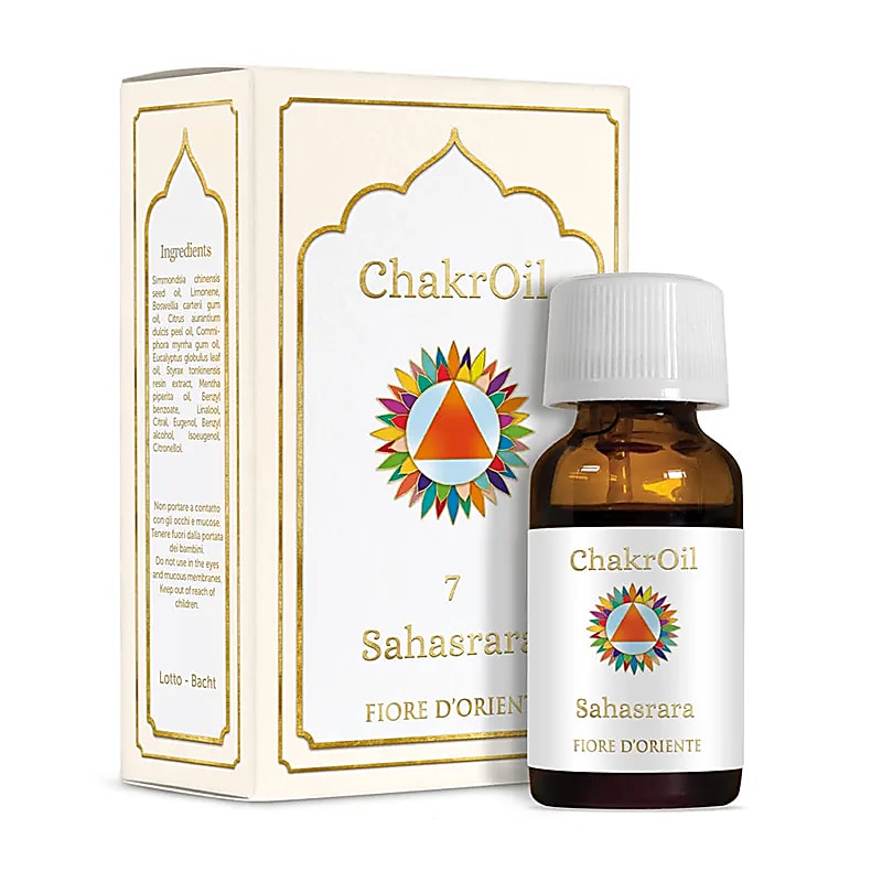 Mix uleiuri esențiale Fiore D'oriente - Chakra Coroanei (Sahasrara) - 10 ml
