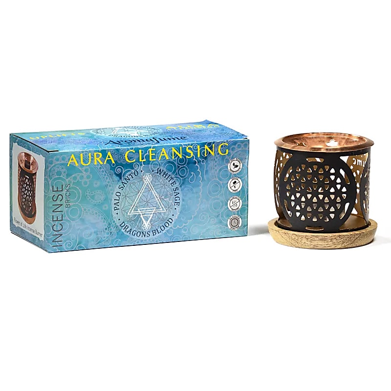 Set pentru fumigare Aromafume - Purificarea Aurei - 180 g
