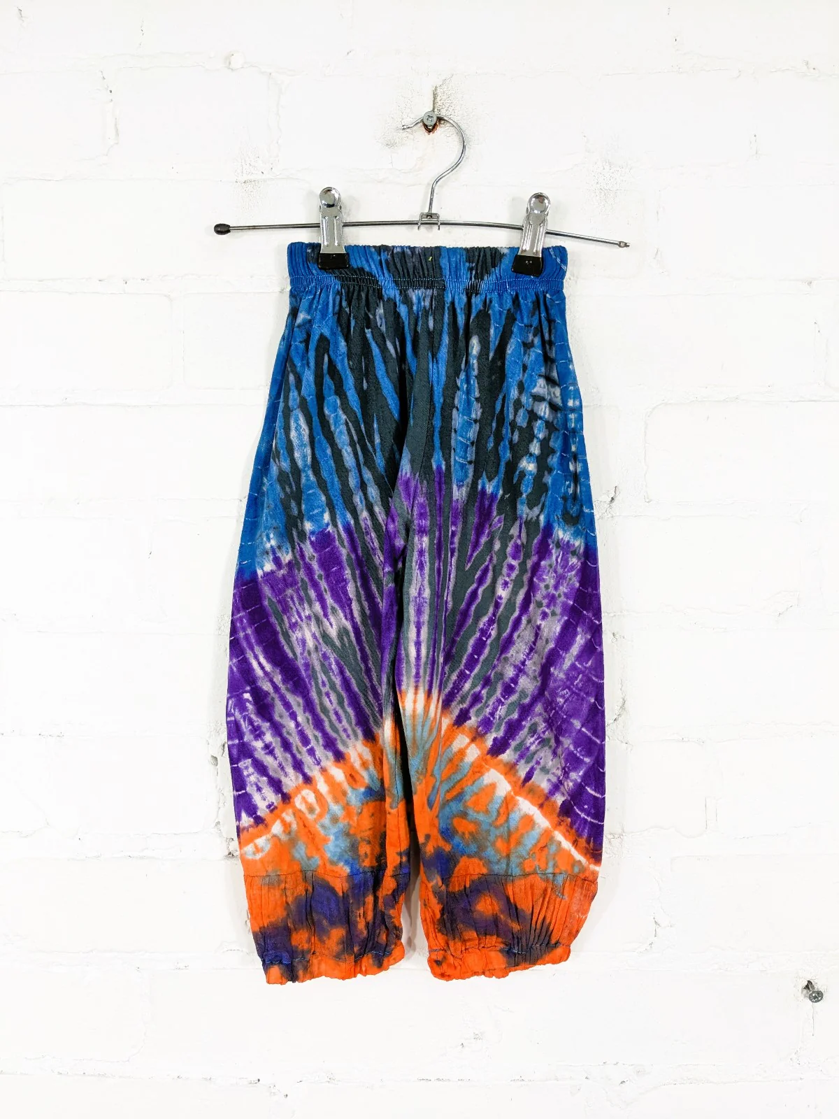 Pantaloni pentru copii tie-dye
