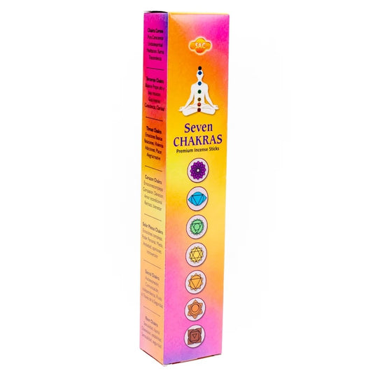 Bețișoare parfumate Seven Chakras - 35 buc