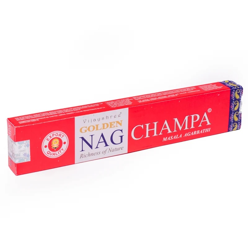 Bețișoare parfumate premium Golden Nag Champa - 15 buc