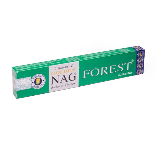 Bețișoare parfumate premium Golden Nag Forest - 15 buc