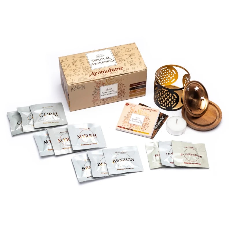 Set pentru fumigare Aromafume - Conștientizarea spirituală - 180 g