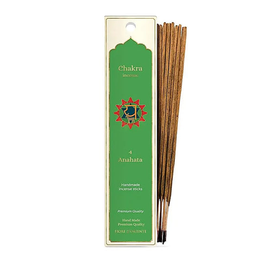 Bețișoare parfumate premium Fiore D'oriente - Chakra inimii (Anahata) - 10 buc