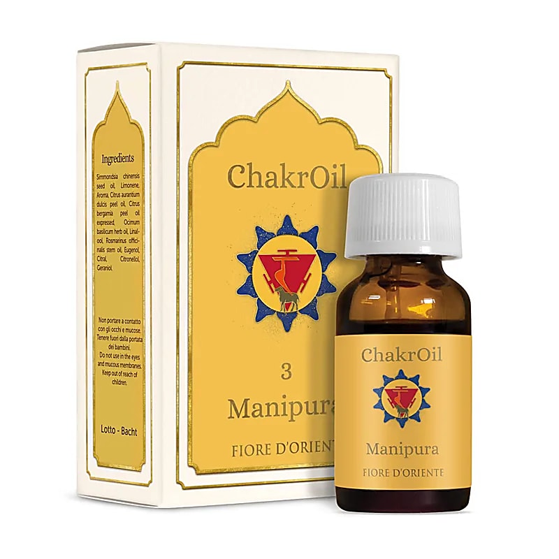 Mix uleiuri esențiale Fiore D'oriente - Chakra plexului solar (Manipura) - 10 ml