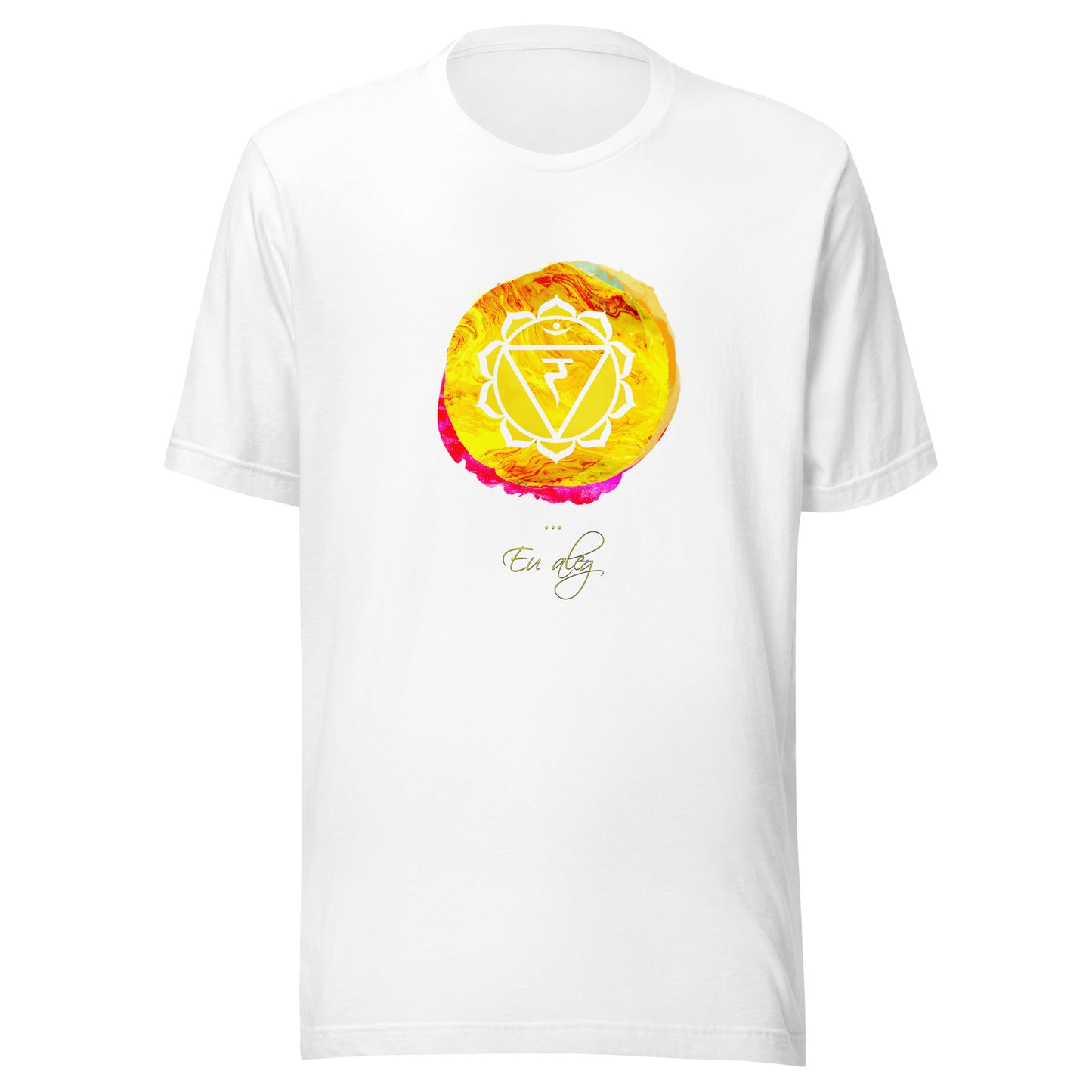 Eu aleg - Chakra plexului solar - Tshirt bumbac premium