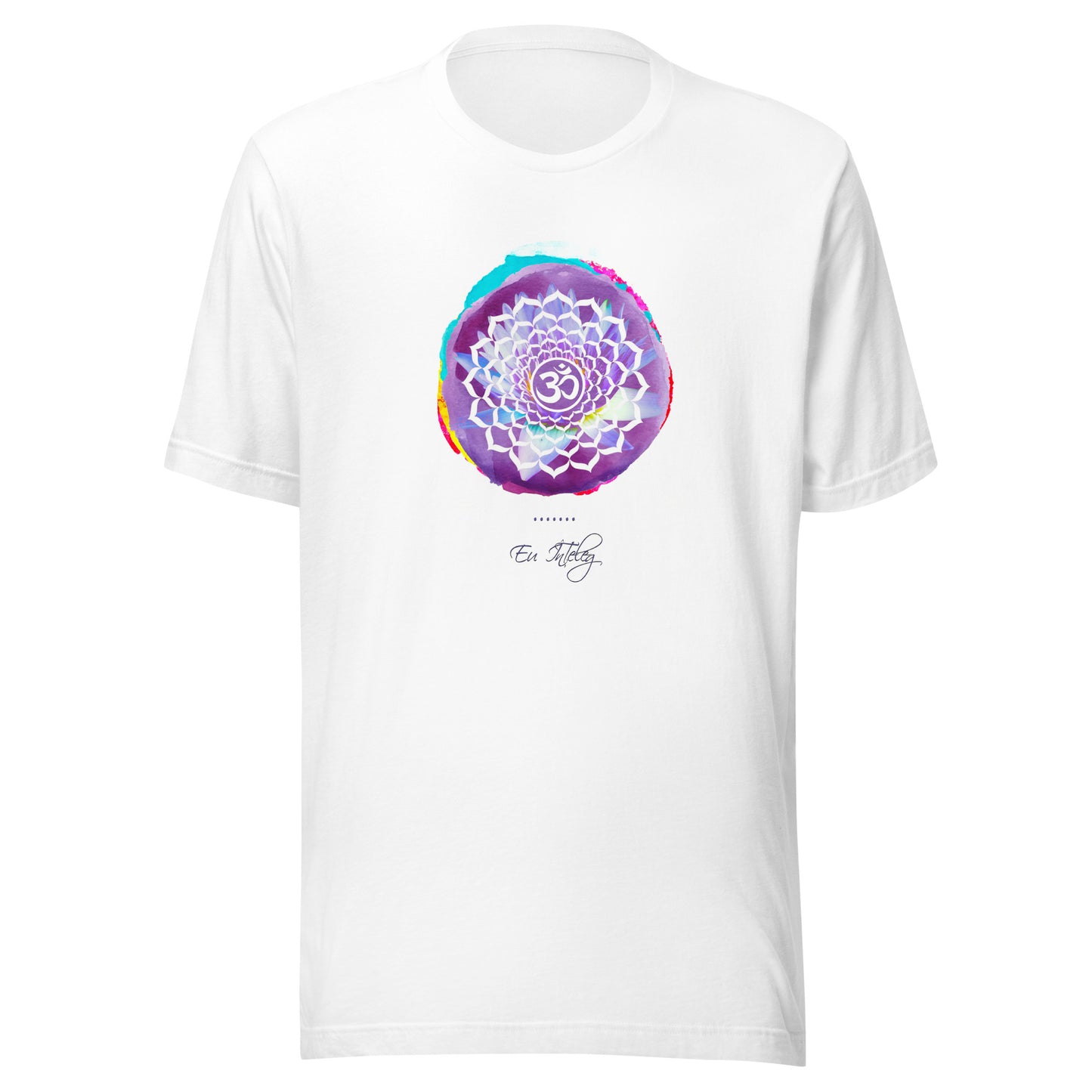 Eu înțeleg - Chakra coroanei - Tshirt bumbac premium